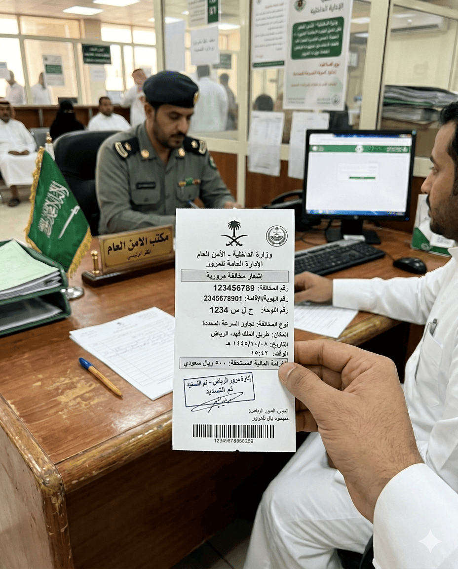 اعتراض على مخالفة